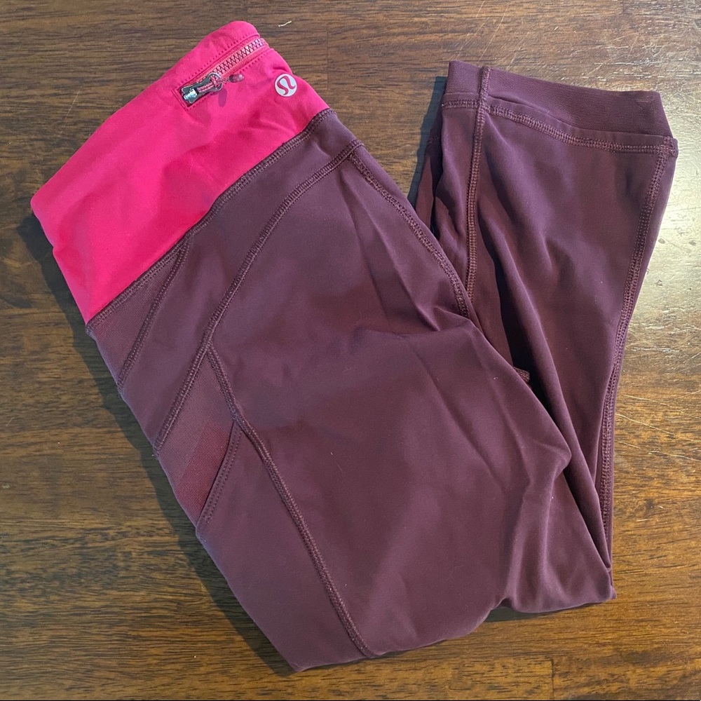 Lululemon crop leggings